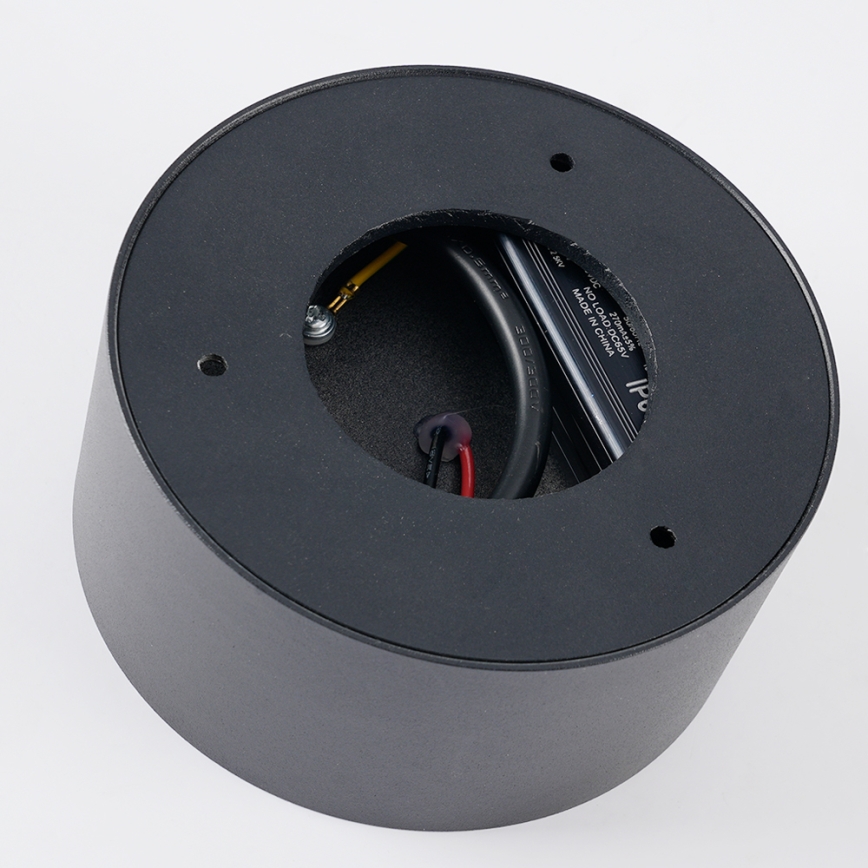 Brilagi - LED vannas istabas griestu lampa FORIS LED/9W/230V Ø 9 cm antracīta IP44 CRI 90