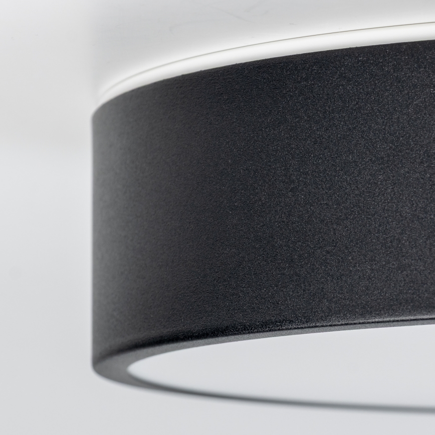 BRILAGI - LED griestu gaismeklis vannas istabai POOL LED/24W/230V 3000/4000/5500K Ø 30 cm IP54 melns