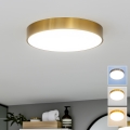 BRILAGI - LED griestu gaismeklis vannas istabai POOL LED/36W/230V 3000/4000/5500K Ø 40 cm IP54 zelta