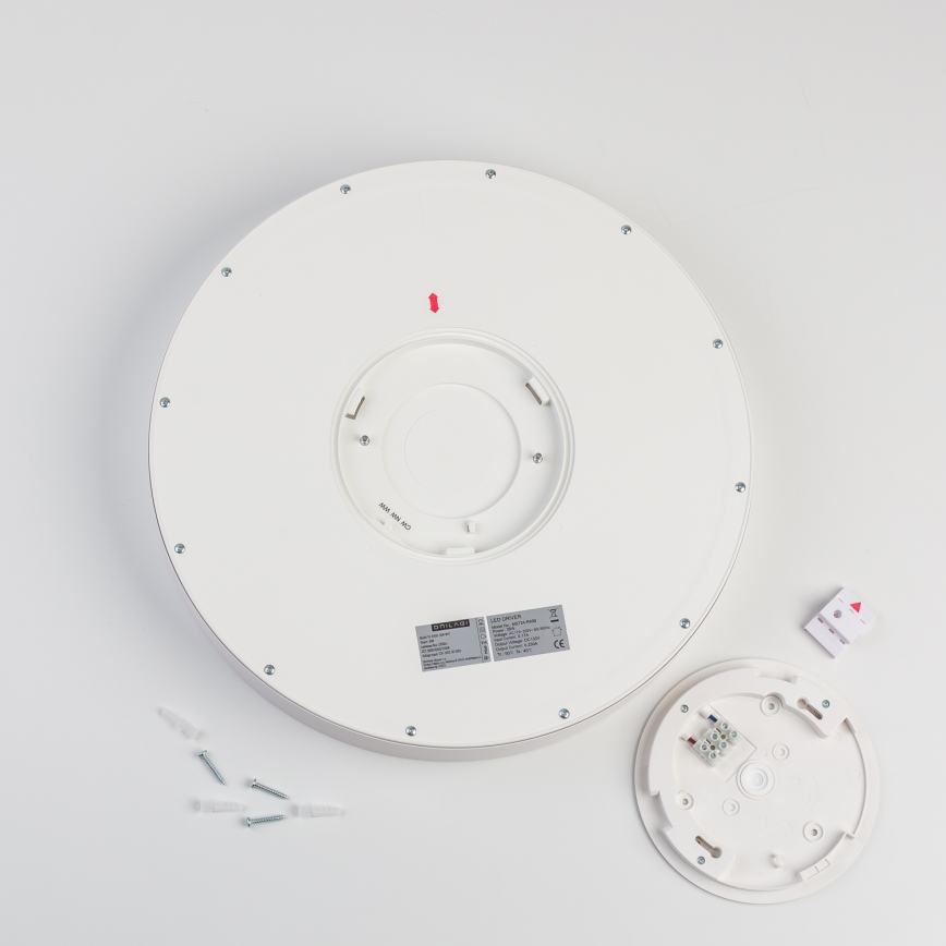 Brilagi - LED vannas istabas griestu gaismeklis POOL LED/36W/230V 3000/4000/5500K Ø 40 cm IP54 balts