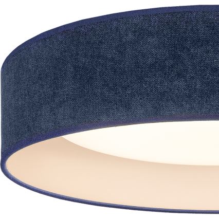 Brilagi - LED griestu gaismeklis VELVET SIMPLE LED/24W/230V 3000K Ø 45 cm zils