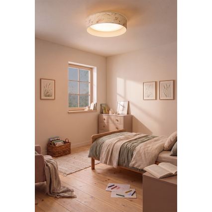 BRILAGI - LED griestu lampa VELVET SIMPLE LED/36W/230V 3000K Ø 55 cm balta/ar ziediem