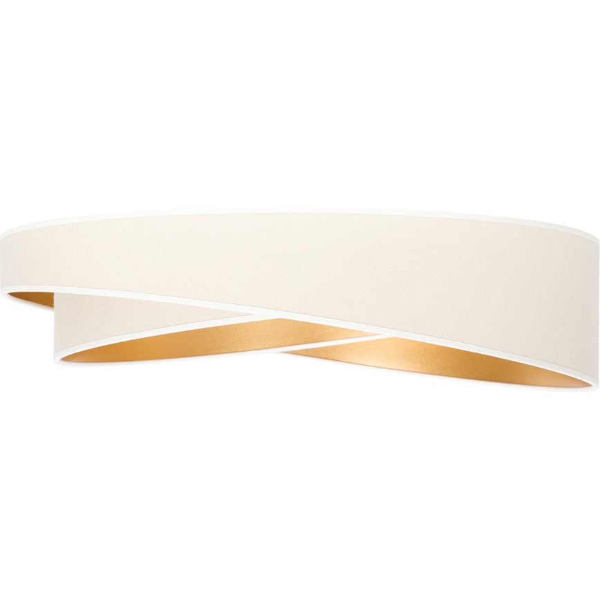 BRILAGI - LED griestu lampa VELVET TWIST LED/24W/230V 4000K Ø 55 cm balta/zelta