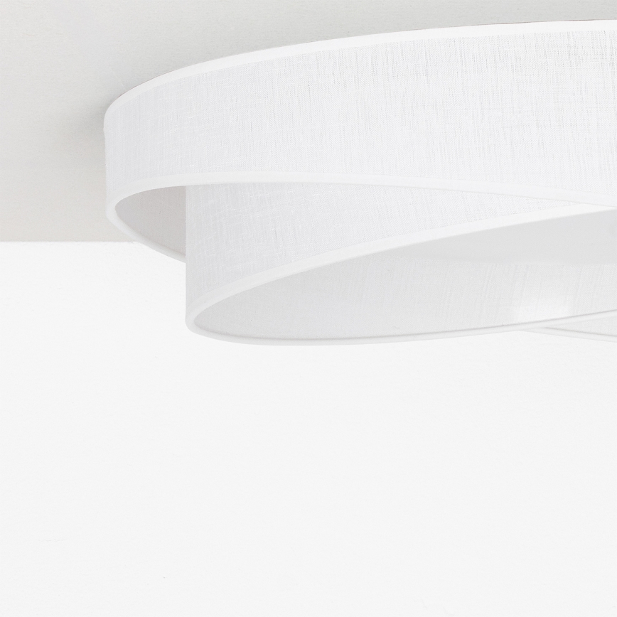 BRILAGI - LED griestu gaismeklis VELVET TWIST LED/24W/230V 4000K Ø 55 cm balts