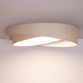 BRILAGI - LED griestu gaismeklis VELVET TWIST LED/24W/230V 4000K Ø 55 cm bēša