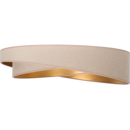 BRILAGI - LED griestu gaismeklis VELVET TWIST LED/24W/230V 4000K Ø 55 cm bēšs/zeltains