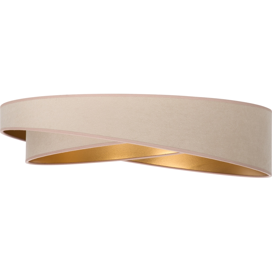 BRILAGI - LED griestu gaismeklis VELVET TWIST LED/24W/230V 4000K Ø 55 cm bēšs/zeltains