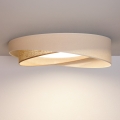 BRILAGI - LED griestu gaismeklis VELVET TWIST LED/24W/230V 4000K Ø 55 cm krēmkrāsains/bēšs