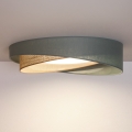 BRILAGI - LED griestu gaismeklis VELVET TWIST LED/24W/230V 4000K Ø 55 cm zaļš/bēšs