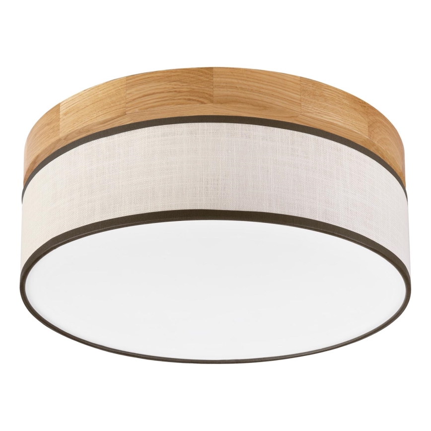 Brilagi - LED Griestu lamp BELLADONNA LED/20W/230V Ø 30 cm krēmkrāsā/ozola