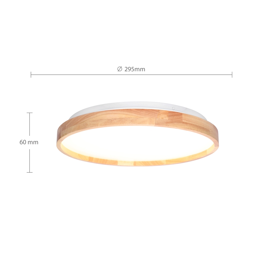 Brilagi - LED Griestu lampa ALSON LED/24W/230V ozols