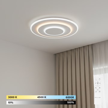 Brilagi - LED griestu lampa ar regulējamu spilgtumu MODERN, 58W, 230V, 3000–6000K, Ø 46,3 cm + tālvadības pults