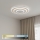 Brilagi - LED griestu lampa ar regulējamu spilgtumu MODERN, 58W, 230V, 3000–6000K, Ø 46,3 cm + tālvadības pults