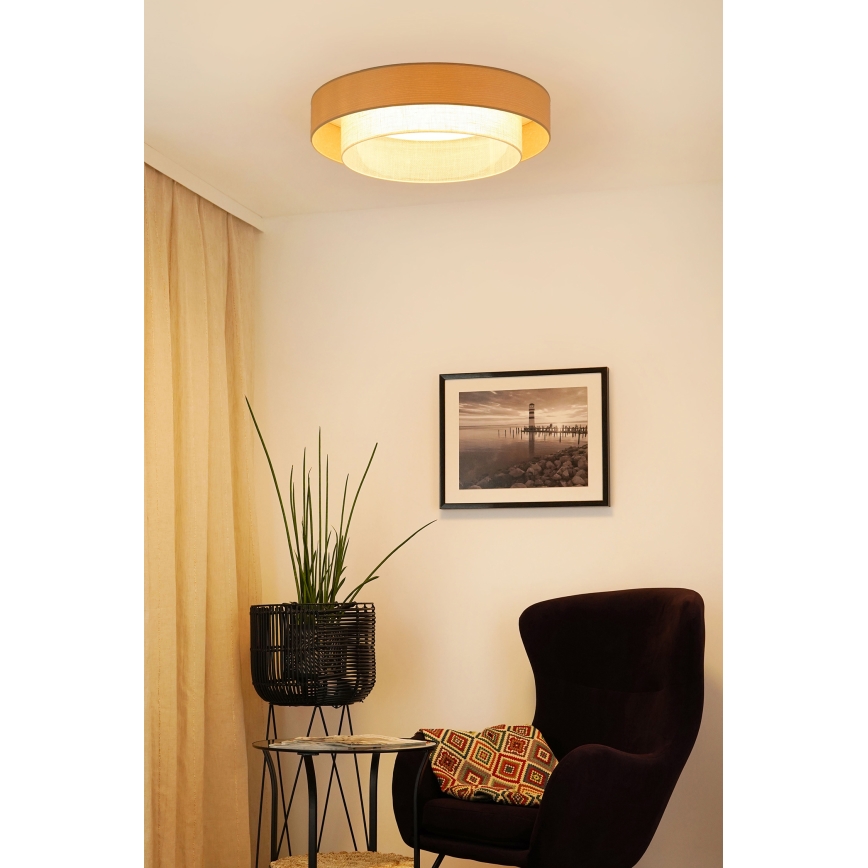 Brilagi - LED Griestu lampa ARIZONA BOHO LED/26W/230V d. 60 cm bēša