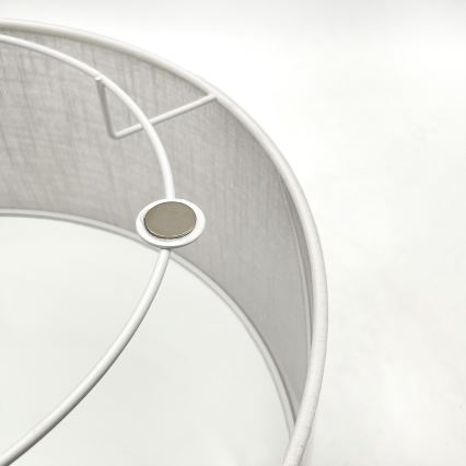 Brilagi - LED Griestu lampa BELLADONNA 1xE27/15W/230V d. 30 cm balta/ozols ķirsis