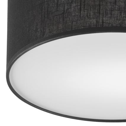 Brilagi - LED Griestu lampa BELLADONNA 1xE27/15W/230V d. 30 cm melna/priede
