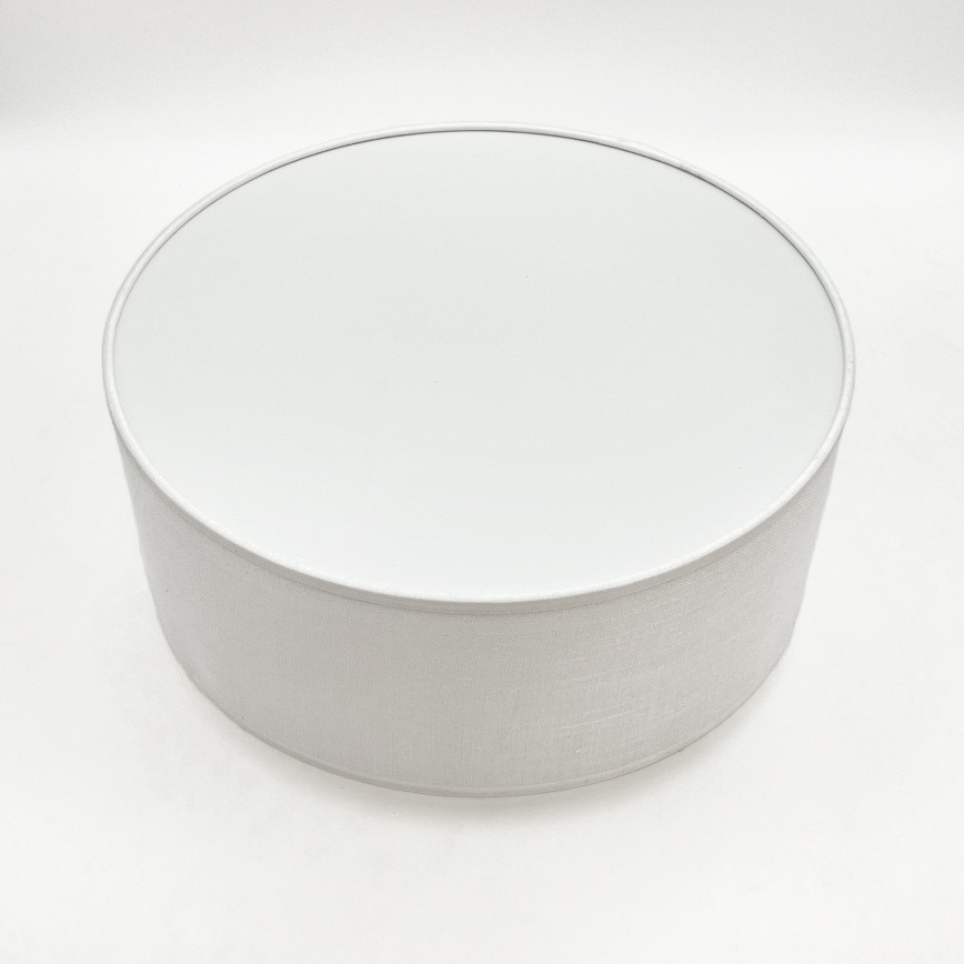 Brilagi - LED griestu lampa BELLADONNA 1xE27/15W/230V diametrs 30 cm balta/ozola valrieksts