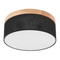 Brilagi - LED Griestu lampa BELLADONNA 2xE27/15W/230V d. 40 cm melna/priede