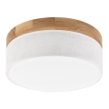 Brilagi - LED Griestu lampa BELLADONNA LED/20W/230V Ø 30 cm balta/eiche