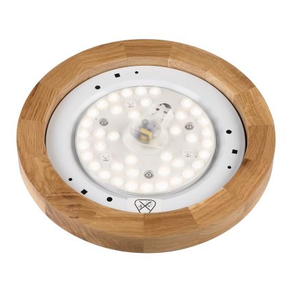 Brilagi - LED Griestu lampa BELLADONNA LED/20W/230V Ø 30 cm balta/eiche