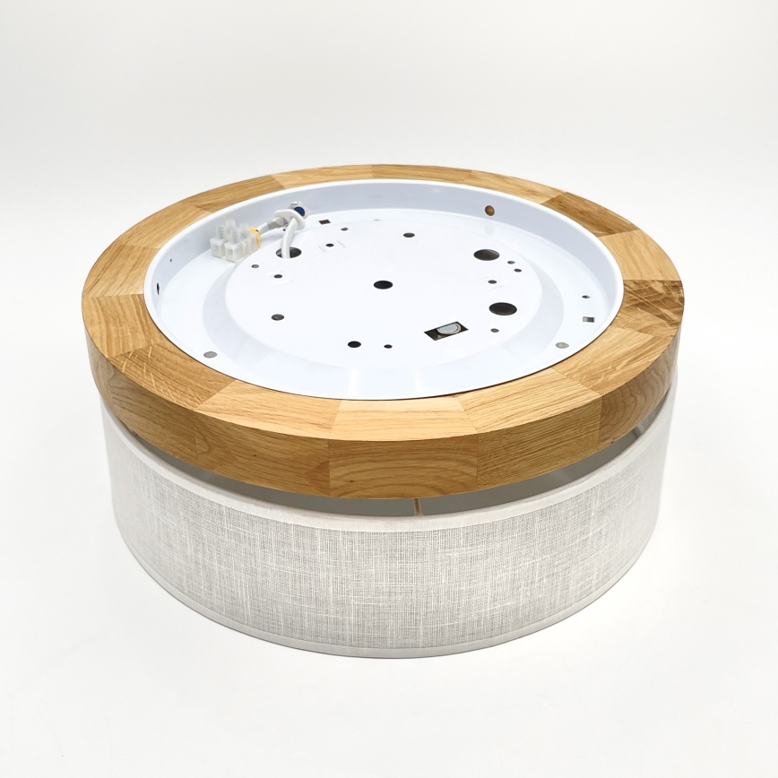 Brilagi - LED Griestu lampa BELLADONNA LED/20W/230V Ø 30 cm balta/eiche