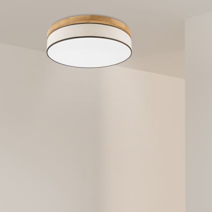 Brilagi - LED Griestu lampa BELLADONNA LED/36W/230V 50 cm krēmīgi balta/ozolkoks