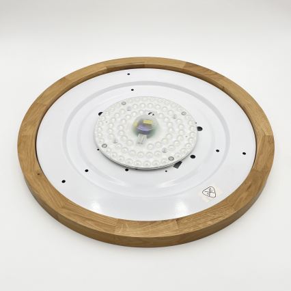 Brilagi - LED Griestu lampa BELLADONNA LED/36W/230V 50 cm krēmīgi balta/ozolkoks