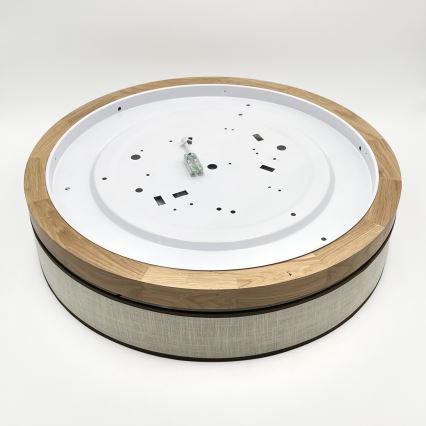 Brilagi - LED Griestu lampa BELLADONNA LED/36W/230V 50 cm krēmīgi balta/ozolkoks