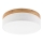 Brilagi - LED Griestu lampa BELLADONNA LED/36W/230V Ø 40 cm balta/ozols