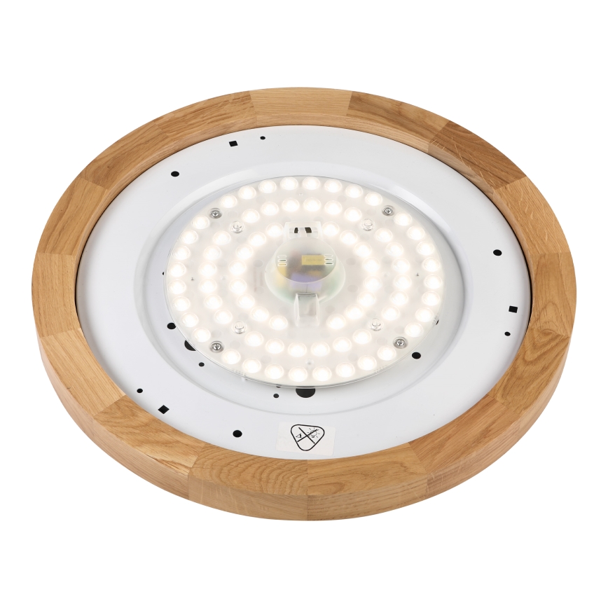 Brilagi - LED Griestu lampa BELLADONNA LED/36W/230V Ø 40 cm balta/ozols