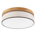 Brilagi - LED Griestu lampa BELLADONNA LED/36W/230V Ø 40 cm krēms/ozols