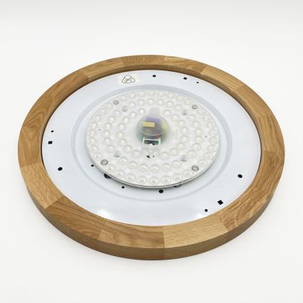 Brilagi - LED Griestu lampa BELLADONNA LED/36W/230V Ø 40 cm krēms/ozols