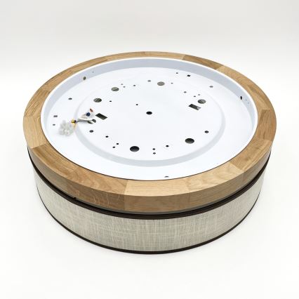 Brilagi - LED Griestu lampa BELLADONNA LED/36W/230V Ø 40 cm krēms/ozols