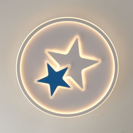 Brilagi - LED griestu lampa bērniem STARS LED/35W/230V Ø 53 cm