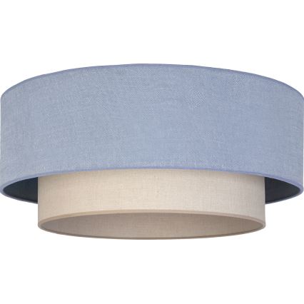 Brilagi - LED griestu lampa BOHO ECO 1xE27/10W/230V Ø 40 cm zila/krēmkrāsaina