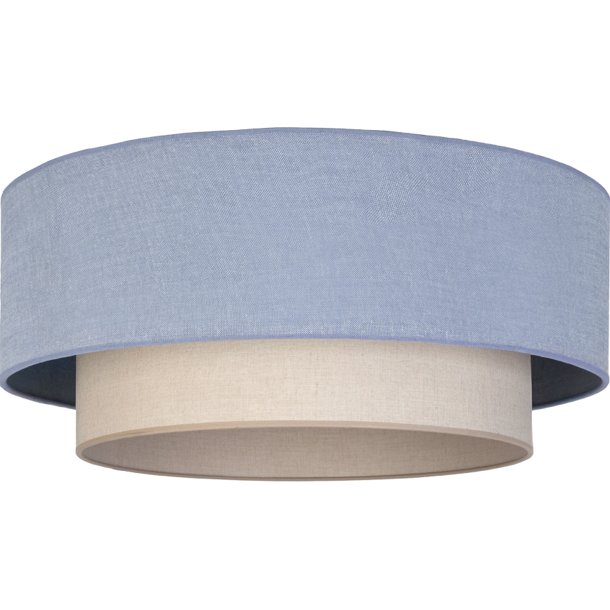 Brilagi - LED griestu lampa BOHO ECO 1xE27/10W/230V Ø 40 cm zila/krēmkrāsaina