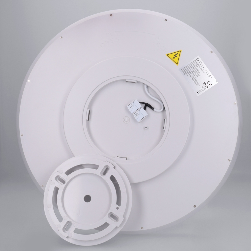 Brilagi - LED griestu lampa CARLOS LED/24W/230V Ø 40 cm balta