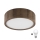 Brilagi - LED Griestu lampa CARVALHO 1xE27/60W/230V ozols riekstkoks d. 27 cm