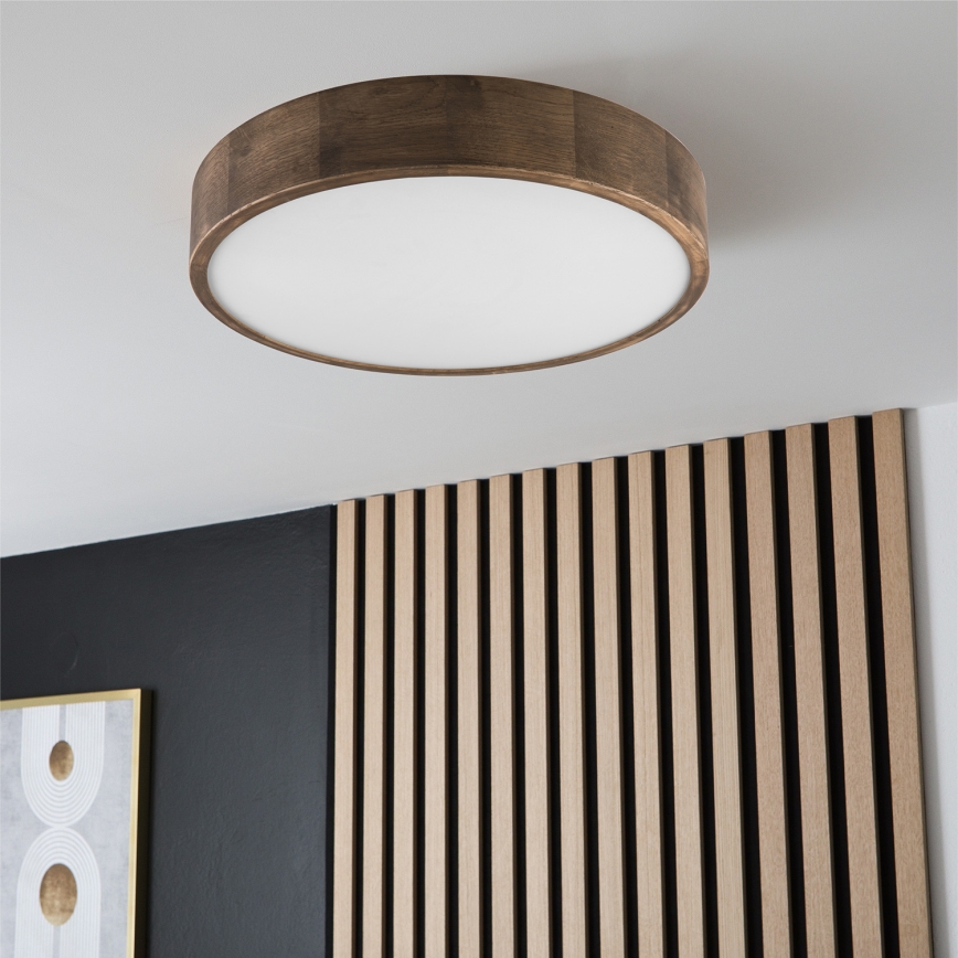 Brilagi - LED Griestu lampa CARVALHO 3xE27/60W/230V ozols d. 47 cm