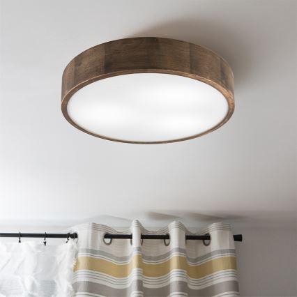 Brilagi - LED Griestu lampa CARVALHO 3xE27/60W/230V ozols d. 47 cm