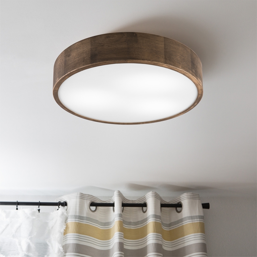 Brilagi - LED Griestu lampa CARVALHO 3xE27/60W/230V ozols d. 47 cm