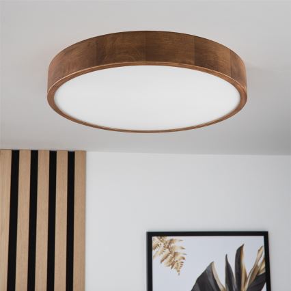 Brilagi - LED Griestu lampa CARVALHO 3xE27/60W/230V ozols ķirsis d. 47 cm