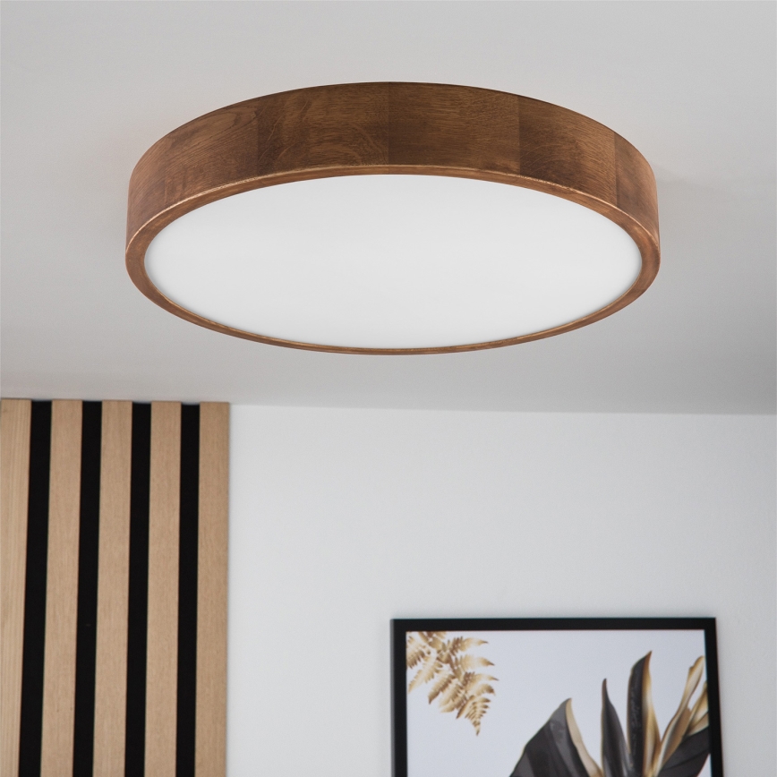 Brilagi - LED Griestu lampa CARVALHO 3xE27/60W/230V ozols ķirsis d. 47 cm