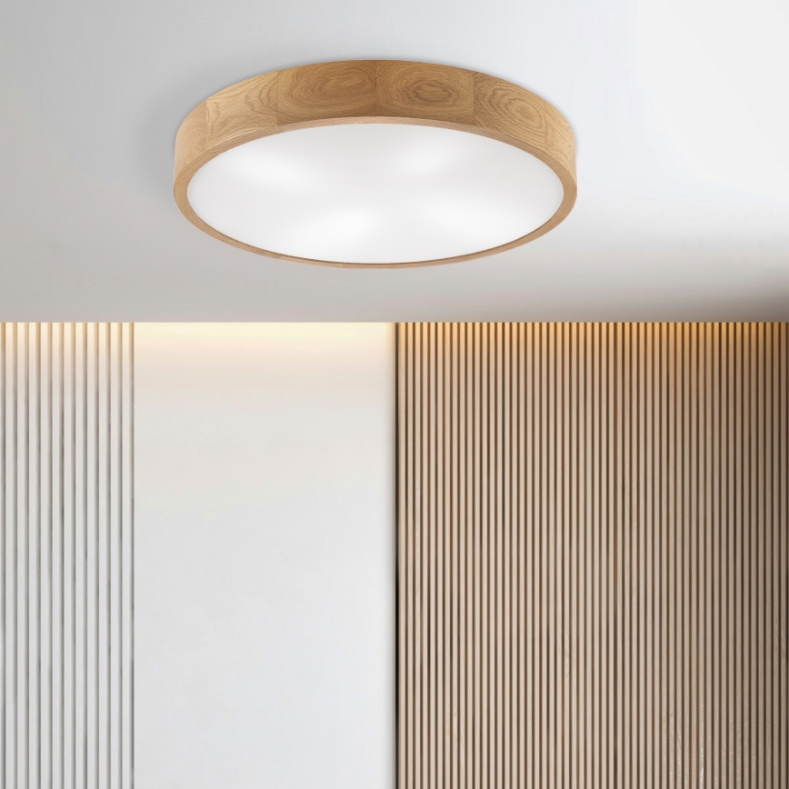 Brilagi - LED griestu lampa CARVALHO 4xE27/60W/230V ozolkoka Ø 57,5 cm