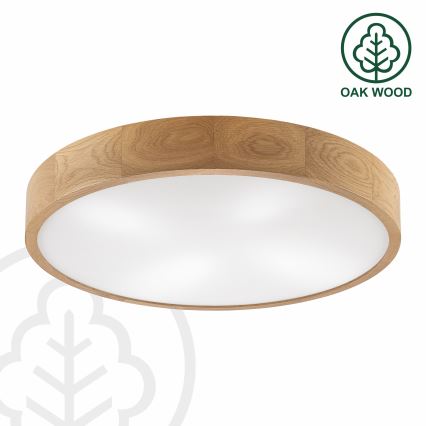 Brilagi - LED griestu lampa CARVALHO 4xE27/60W/230V ozolkoka Ø 57,5 cm