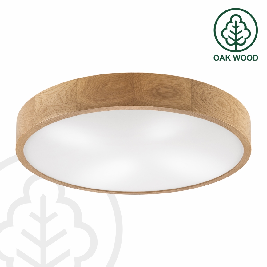 Brilagi - LED griestu lampa CARVALHO 4xE27/60W/230V ozolkoka Ø 57,5 cm