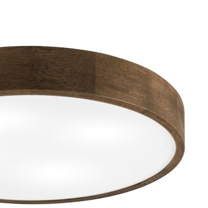 Brilagi - LED Griestu lampa CARVALHO 4xE27/60W/230V rieksts Ø 57,5 cm