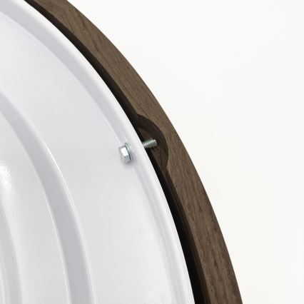 Brilagi - LED Griestu lampa CARVALHO 4xE27/60W/230V rieksts Ø 57,5 cm