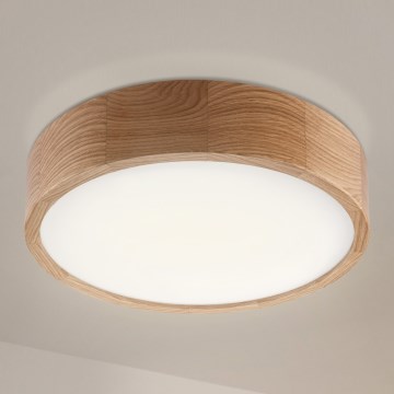 Brilagi - LED griestu lampa CARVALHO LED/36W/230V ozols Ø 37,5 cm