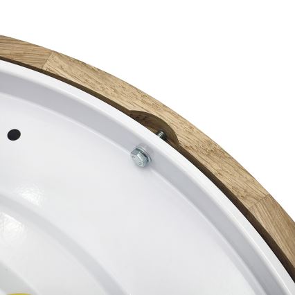 Brilagi - LED griestu lampa CARVALHO LED/36W/230V ozols Ø 37,5 cm